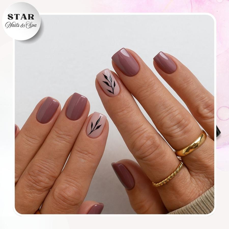 Thanksgiving nail design